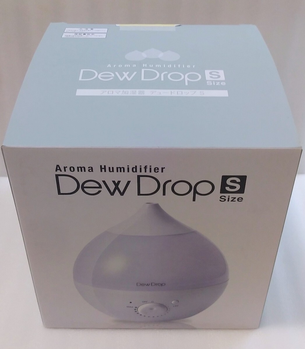 即決送料込◆未開封 アロマ加湿器 Dew Drop S THREEUP デュードロップS HFT-2015-WH(ホワイト) 超音波加湿器_画像1