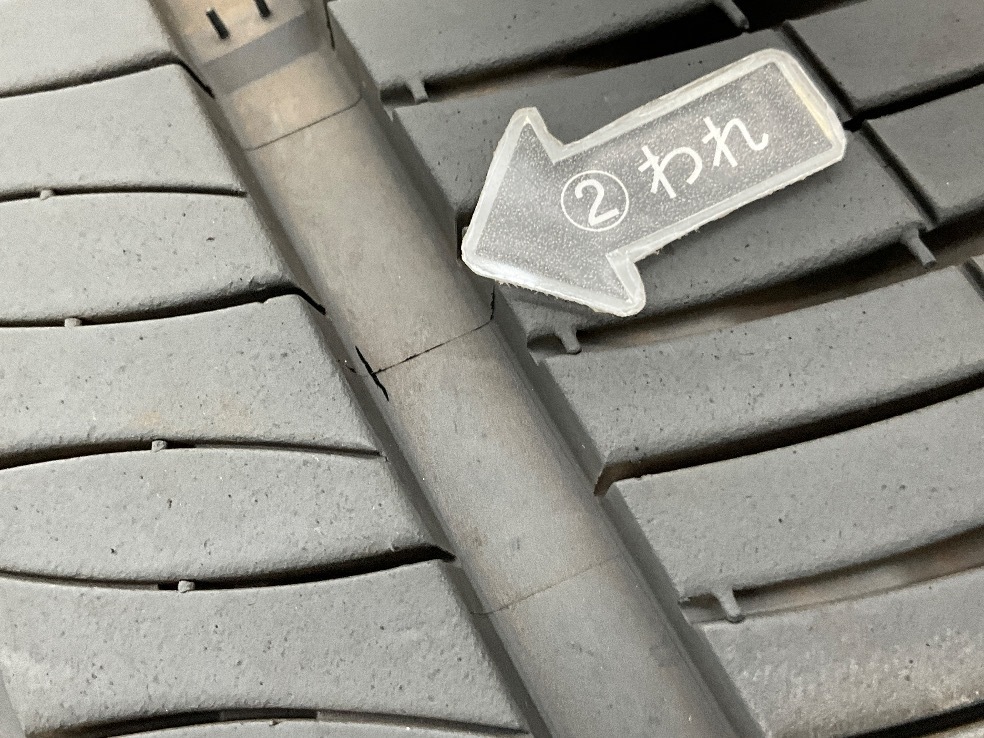 中古タイヤ 2本セット 175/55R15 77V ミシュラン ENERGY SAVER 4 夏 サマー 175/55/15 ルーミー/アイ ミーヴ b13700_画像9