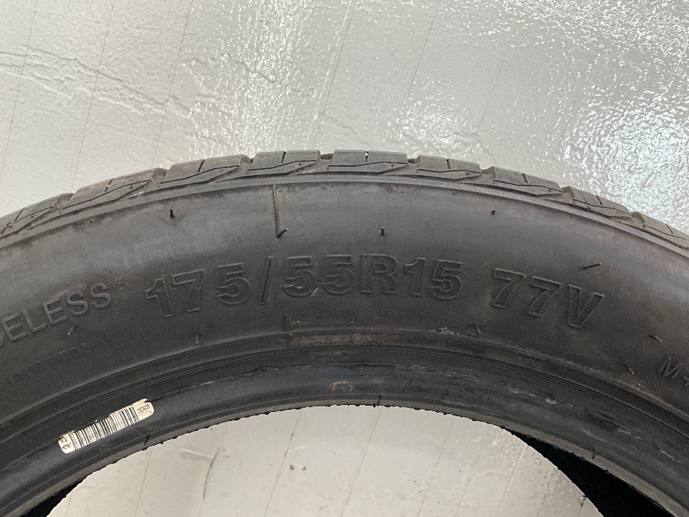 中古タイヤ 2本セット 175/55R15 77V グリンランダー COLO H01 夏 サマー 175/55/15 トール/タンク/ルーミー b13697_画像5