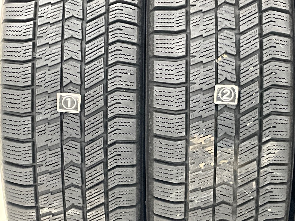 中古タイヤ 4本セット 195/65R16 92Q グッドイヤー ICE NAVI 8 冬 スタッドレス 195/65/16 ライズ/ロッキー b13694_画像3