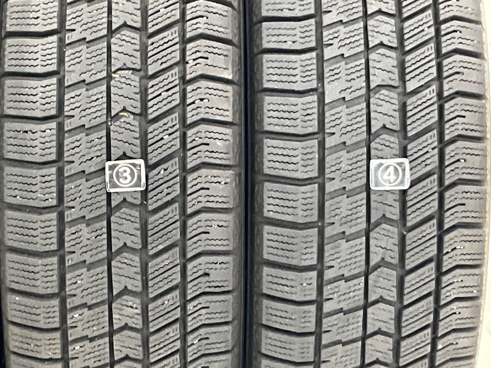 中古タイヤ 4本セット 195/65R16 92Q グッドイヤー ICE NAVI 8 冬 スタッドレス 195/65/16 ライズ/ロッキー b13694_画像4