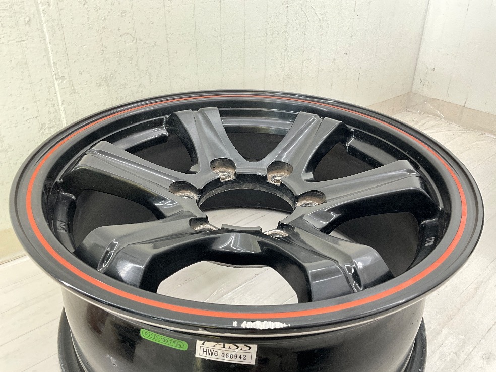 中古アルミホイール 4本セット 16×7JJ +26 6穴 PCD139.7 16インチ 社外ホイール c2623_画像4