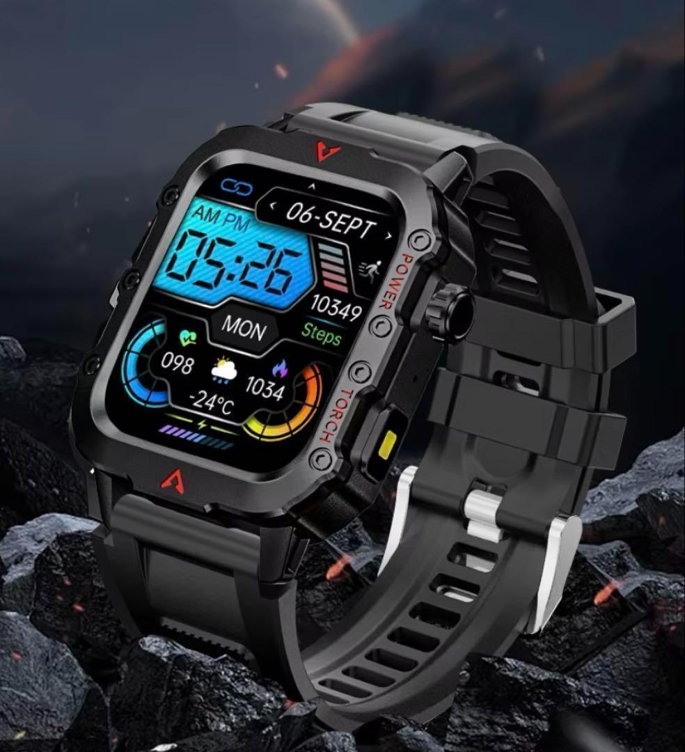 [ новый товар не использовался ] большой экран смарт-часы LAXASFIT Q11 BK