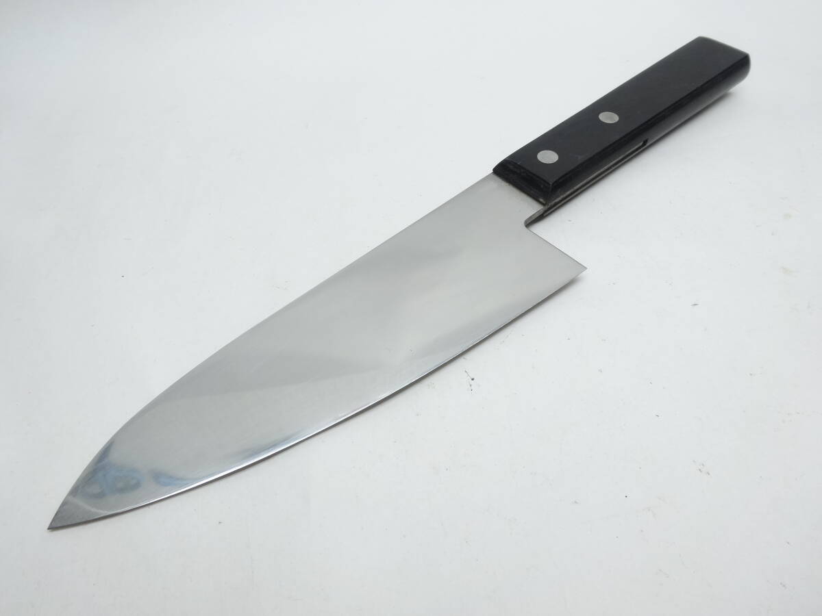 y4897 濃州孫六 古流 150㎜ 出刃包丁 料理包丁 JAPAN_画像6