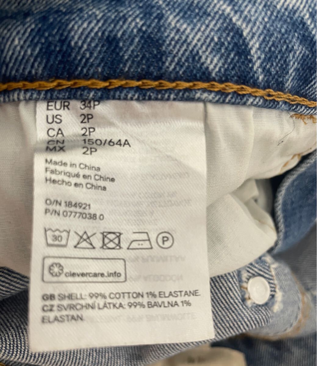 H&M デニム ジーンズ 34P_画像4