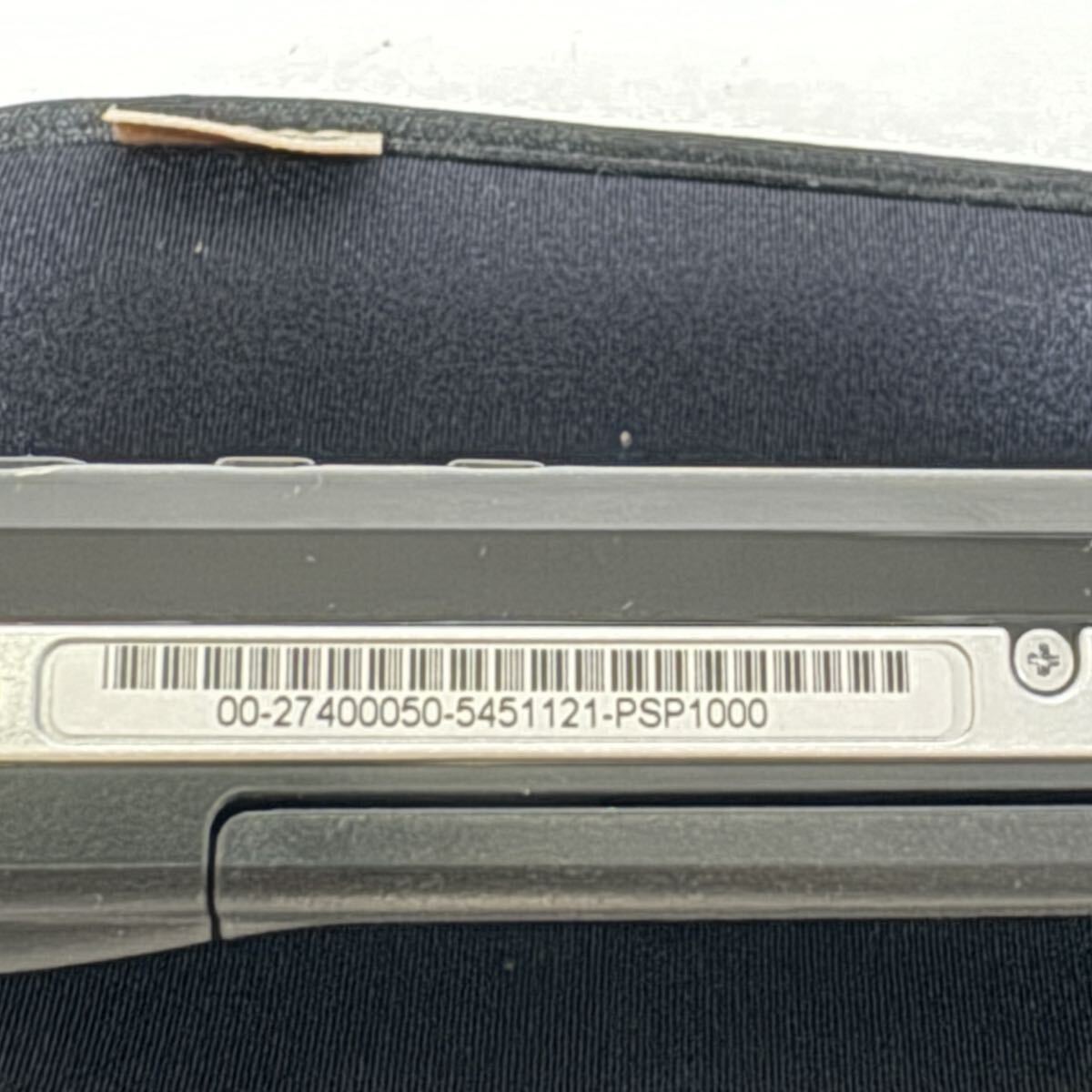 SONY PSP-1000 本体 ブラック / 初代 PlayStation Portable 動作確認済み ケース 麻雀格闘倶楽部ソフト付_画像10