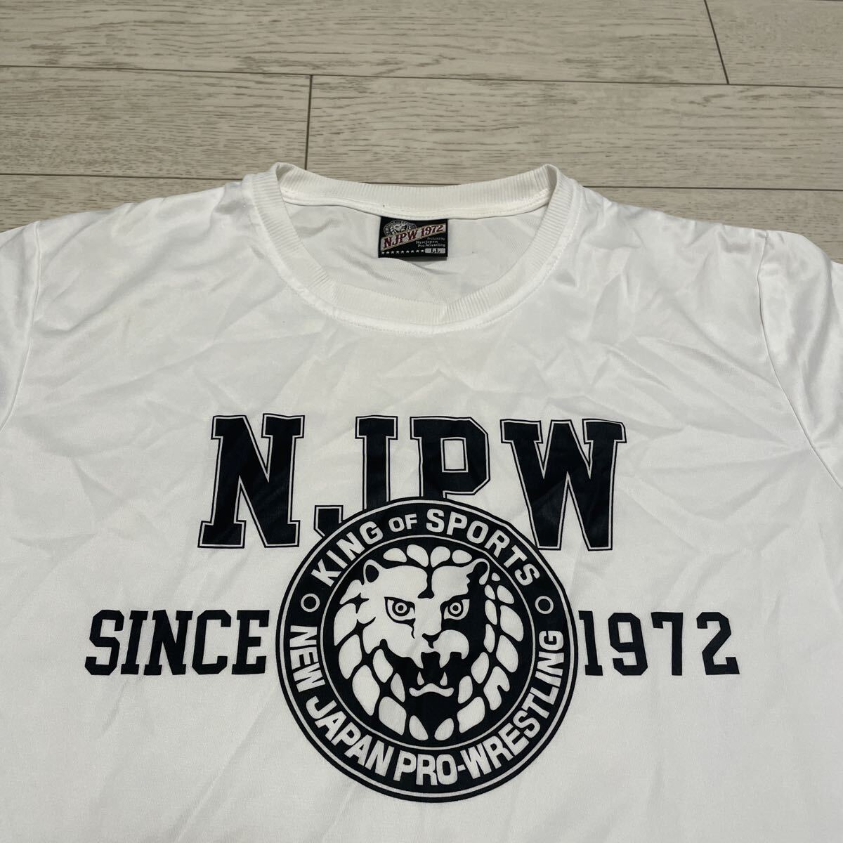 新日本プロレス NJPW ライオンマークTシャツ 2点 サイズL-LL_画像7