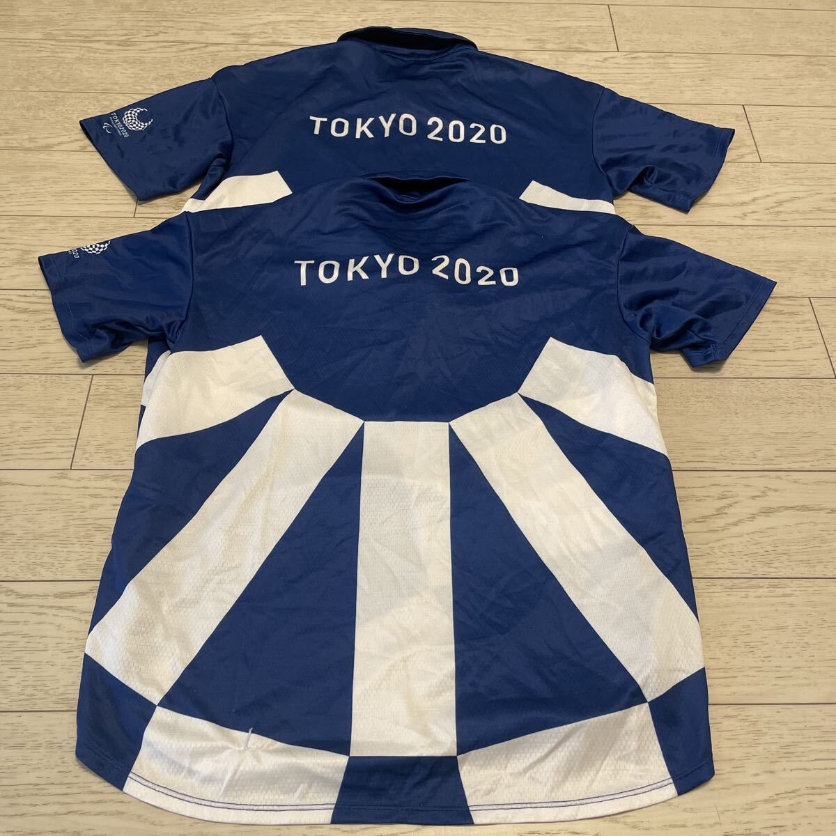 東京オリンピック2020 アシックス 半袖ポロシャツ 2点 サイズS_画像2