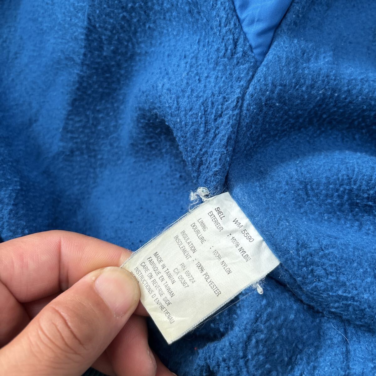 【希少カラー】　90s old Columbia Sportswear Company ビンテージ　リバーシブル ナイロンジャケット M コロンビア_画像10