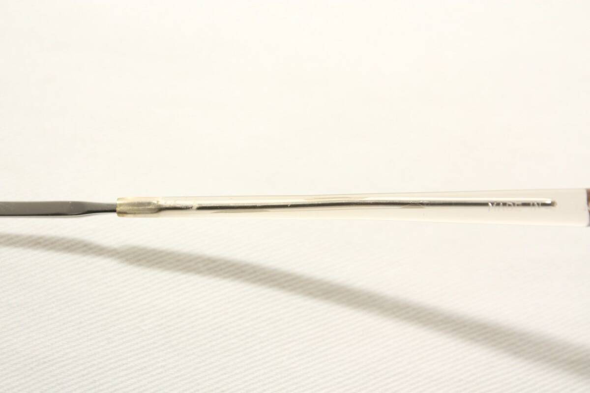 999.9 フォーナインズ O-15T ワンポイント メガネ チタンフレーム_画像7