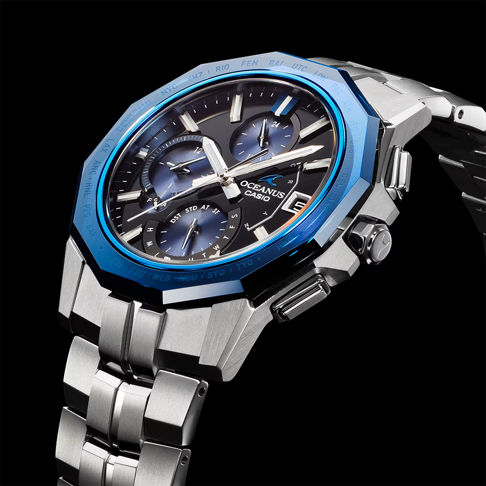 CASIO カシオ OCEANUS オシアナス Manta S6000 Series OCW-S6000-1AJF 新品未使用 店頭在庫処分 現品限り_画像4