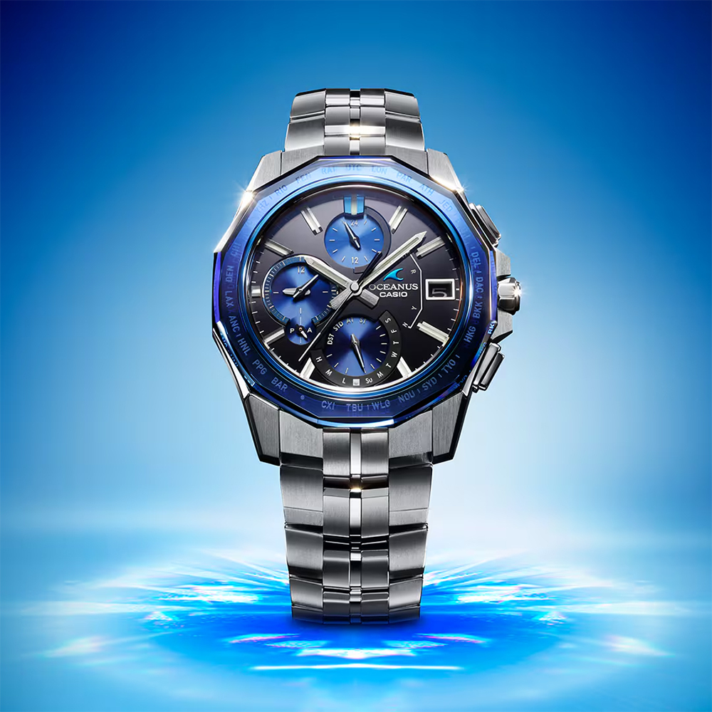 CASIO カシオ OCEANUS オシアナス Manta S6000 Series OCW-S6000-1AJF 新品未使用 店頭在庫処分 現品限り_画像3