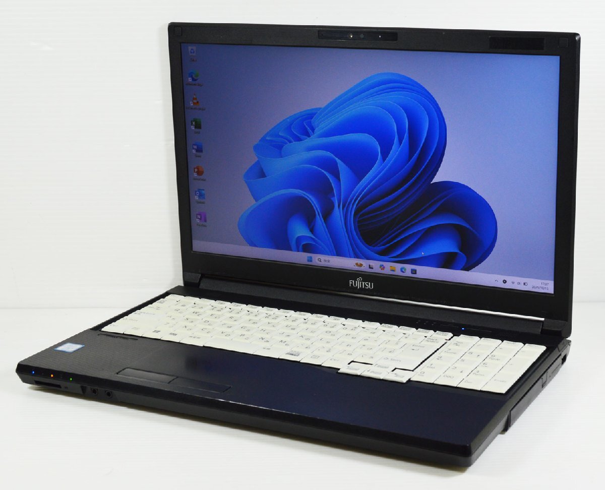 10154 第8世代 Core i5 8365U メモリ 8GB SSD 256GB フルHD カメラ テンキー WiFi Microsoft Office 2019 Windows11 富士通 LIFEBOOK A749の画像2
