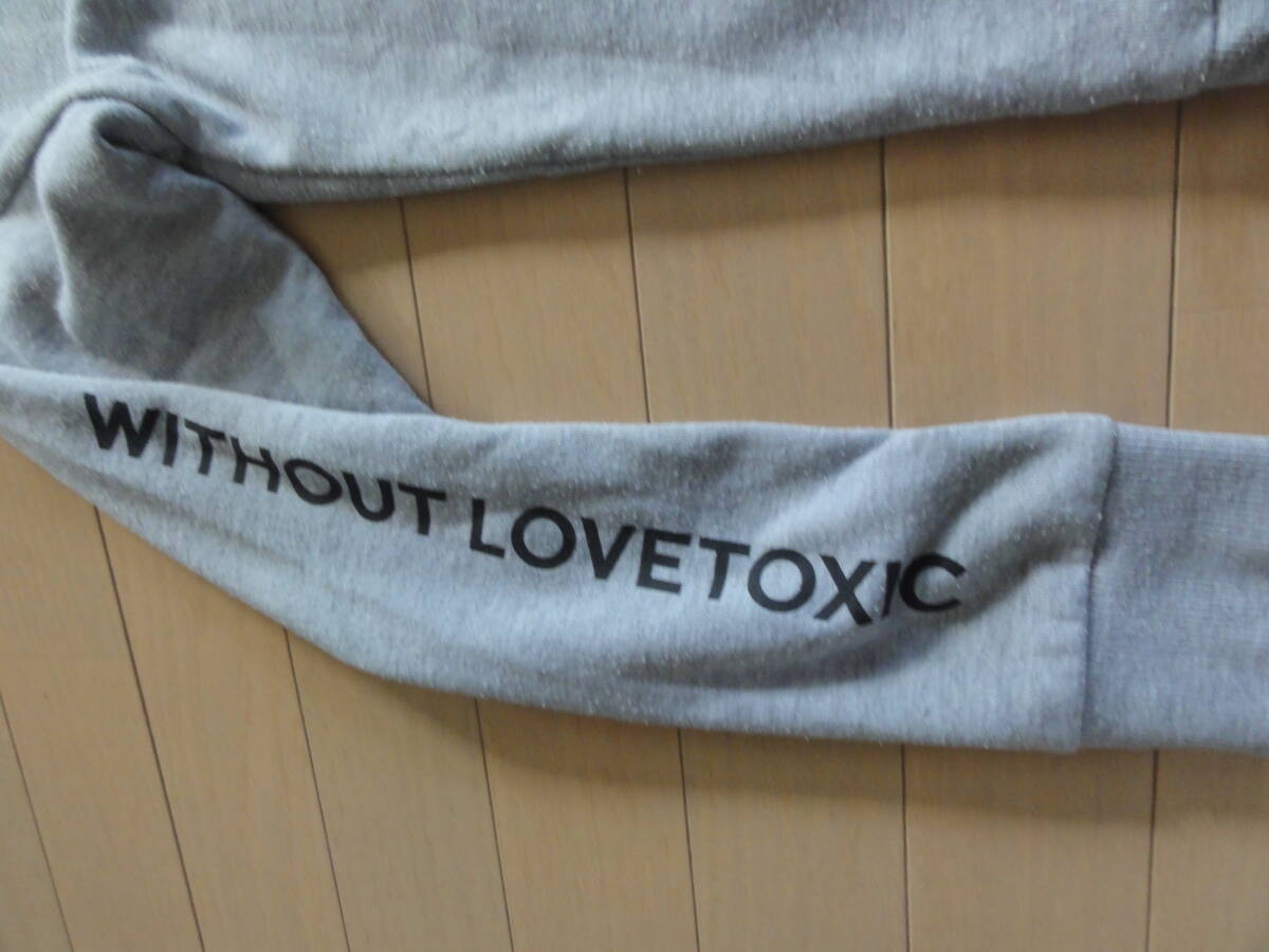 美品 LOVETOXIC ラブトキシック　パーカー　グレー　L（155～165）_画像5