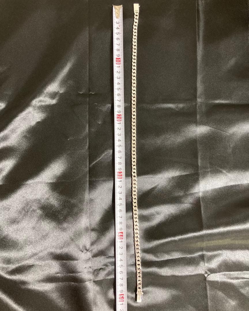 SV925 シルバー925 喜平 チェーン ネックレス 重厚 高級 高見え　50cm　7mm_画像7