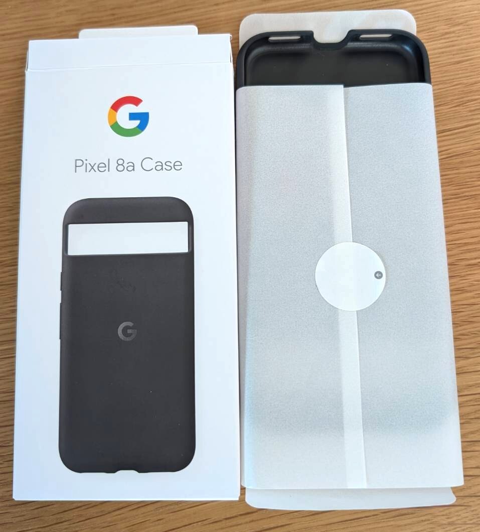 * бесплатная доставка Google оригинальный Pixel 8a кейс черный не использовался 