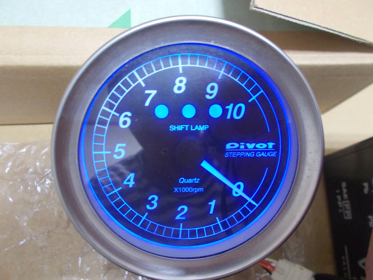 希少!10000rpm PIVOT タコメーター 80パイ (RG 000) ステッピングモーター式_画像3