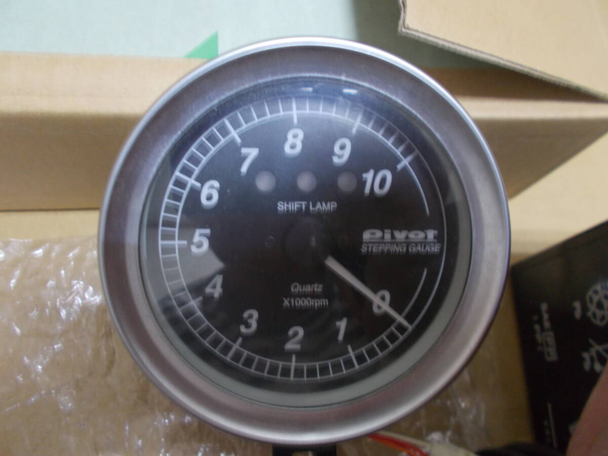 希少!10000rpm PIVOT タコメーター 80パイ (RG 000) ステッピングモーター式_画像4