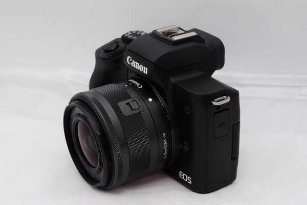 1000 Schott шт.! новый товар класс *Canon EOS Kiss M2 стандарт zoom линзы комплект черный KISSM2BK-1545 * 20251005_B08L4WVNLT_A15004