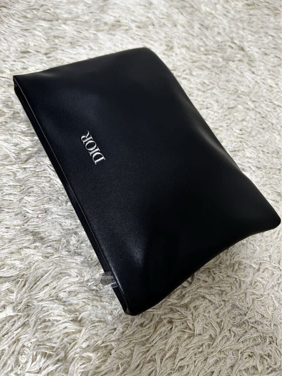 【新品 未使用】1円 DIOR ディオール セカンドバッグ ポーチ クラッチバッグ ビジネス 仕事 高級 レディース メンズ ブラック_画像7
