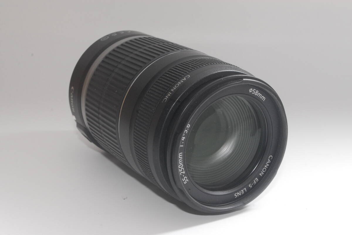 ★実用美品★ CANON キャノン EF-S LENS 55-250mm F4-5.6 ★動作OK★_画像3