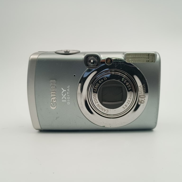 Canon IXY DIGITAL 800 IS シルバー コンパクトデジタルカメラ 〇_画像2