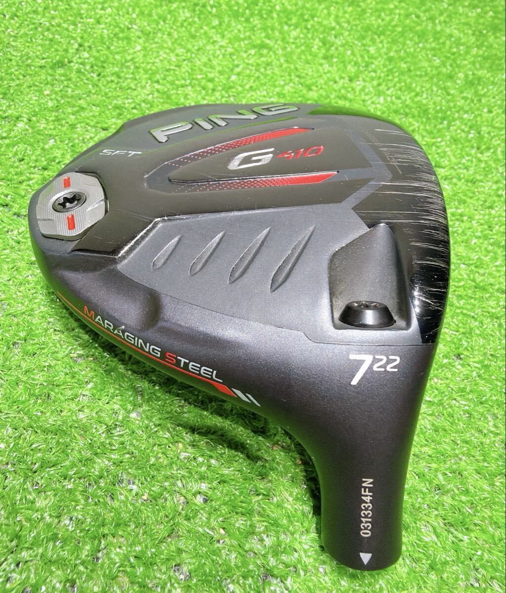 ☆名器 希少番手 PING G410 SFT☆7w 22° ヘッド のみ フェアウェイウッド ヘッド単体 単品 7番ウッド ピン 7番 ゴルフ ショートウッド SF_画像2