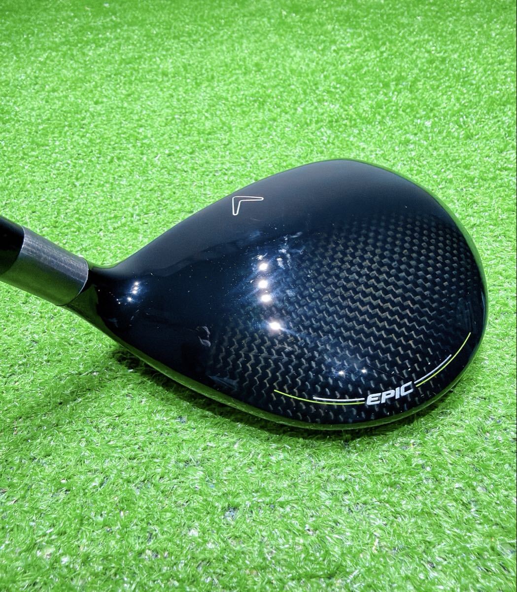 ★コース未使用 美品♪Callaway キャロウェイ EPIC SPEED 5w 18° クリーク フェアウェイウッド TENSEI 55(S) エピック スピード Fw 5番_画像6