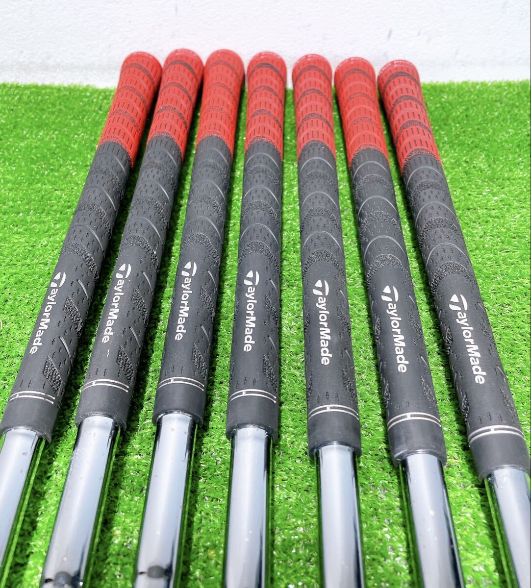 ★希少 レフティ 程度良好♪★TaylorMade アイアンセット★TP TOUR PREFERRED DG S200 5-9PS 7本 ツアープリファード ウェッジ 左利き _画像9