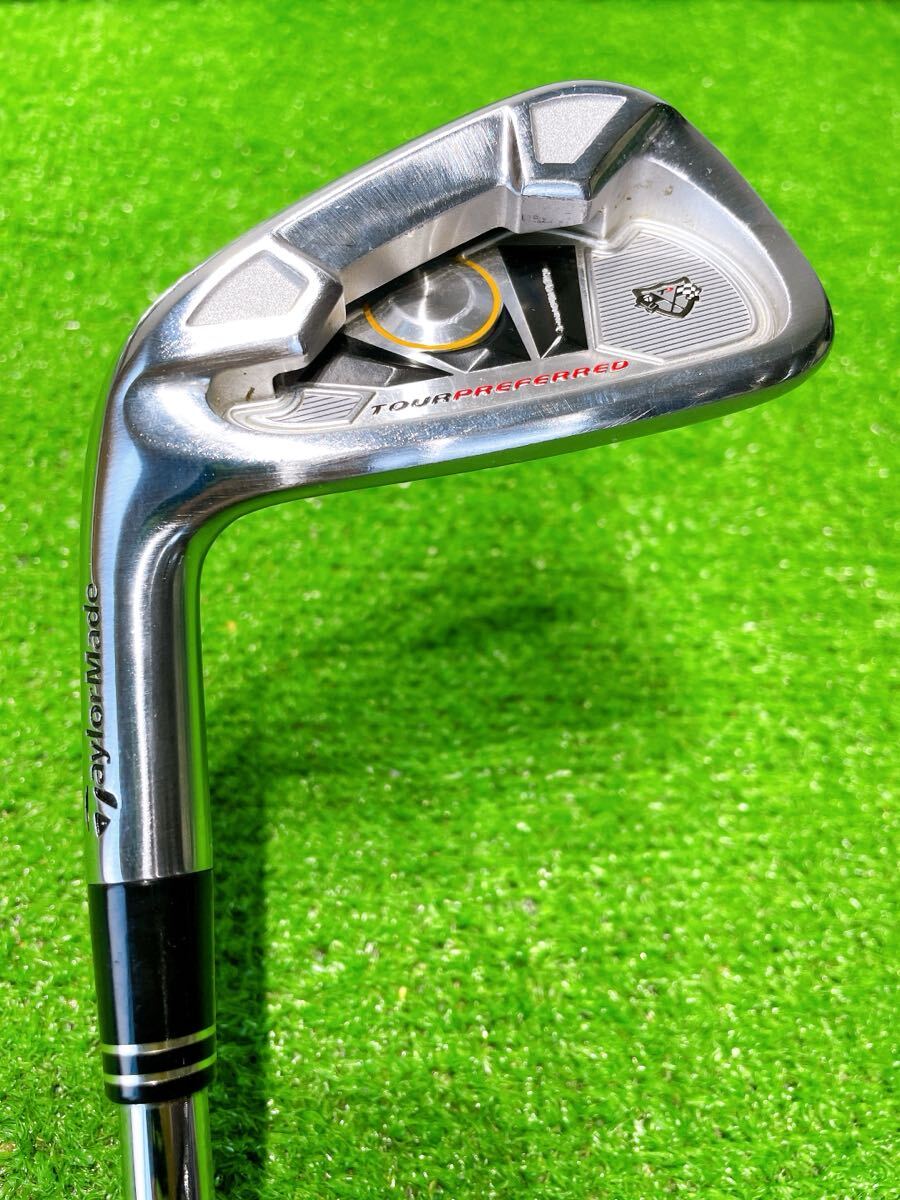 ★希少 レフティ 程度良好♪★TaylorMade アイアンセット★TP TOUR PREFERRED DG S200 5-9PS 7本 ツアープリファード ウェッジ 左利き _画像10