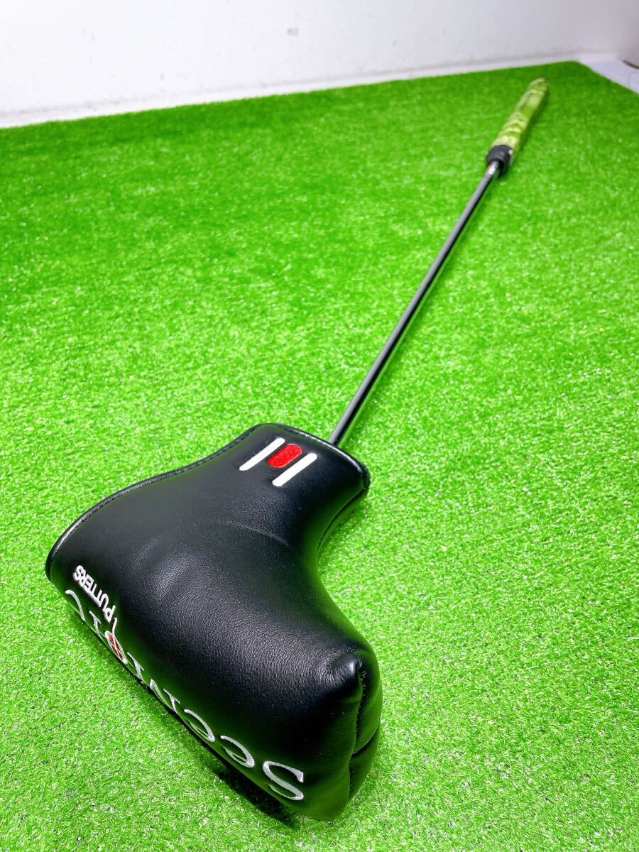 ★希少 高級パター★SeeMore M7 TOUR パター シーモア 34インチ ツアー Platinum Series Milled SS ブレード ピン バレルクランク ゴルフ _画像10