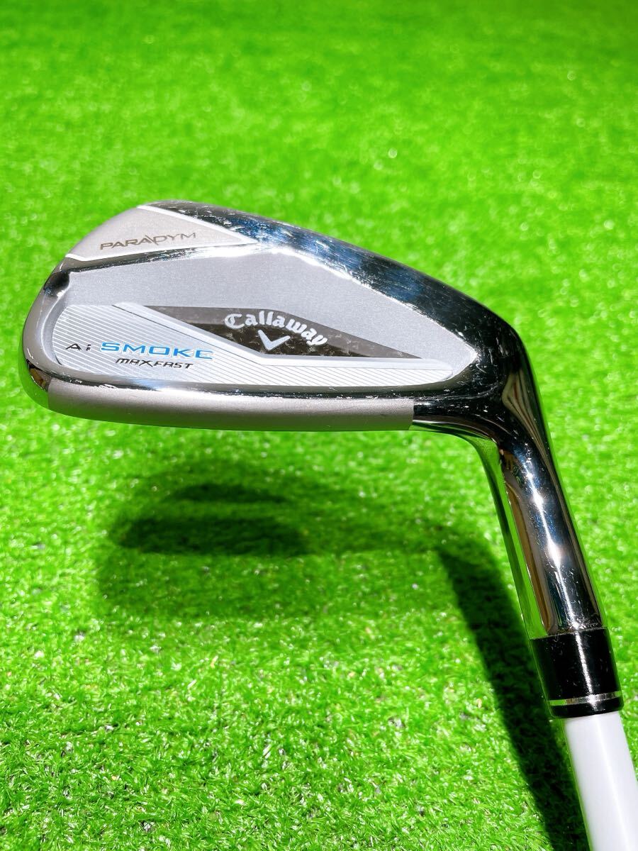 ★コース未使用♪美品 レディース★7番 アイアン 単品 Callaway Ai SMOKE MAXFAST PARADYM パラダイムELDIO 40A エーアイスモーク バラ 7i_画像2