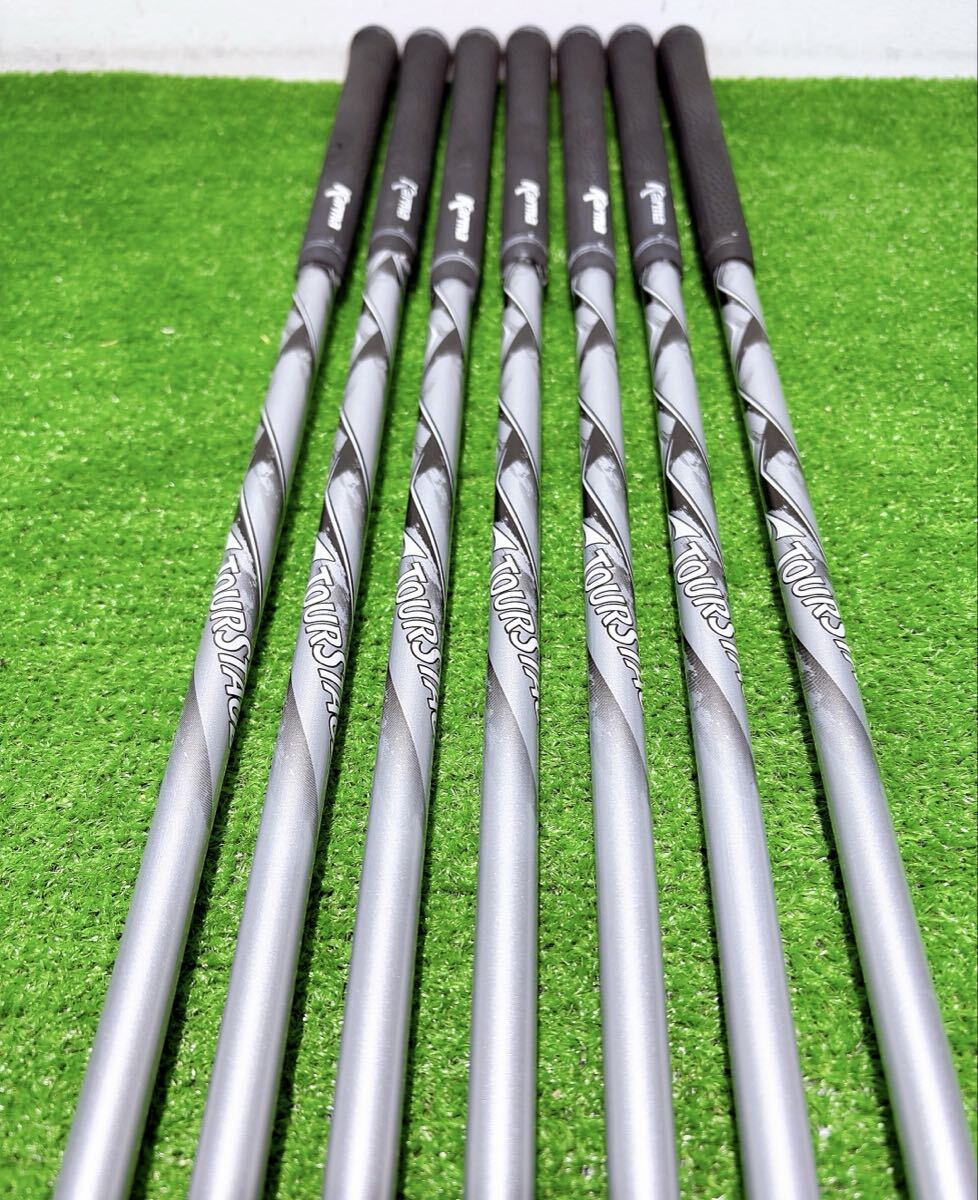 ★優しい 初心者様向け アイアンセット☆ツアーステージ TOURSTAGE V002 カーボン (R) 6-9P P/S S 7本 ウェッジ ブリヂストン ツアステ _画像8