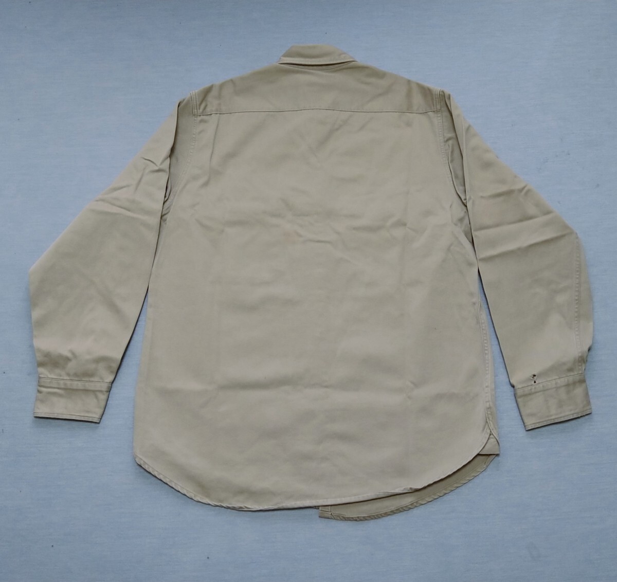 50’s~ ビンテージ ビッグマック ワークシャツ Mサイズ アーミーツイル マチ付き BIG MAC JCPenney ペニーズ 良品_画像4