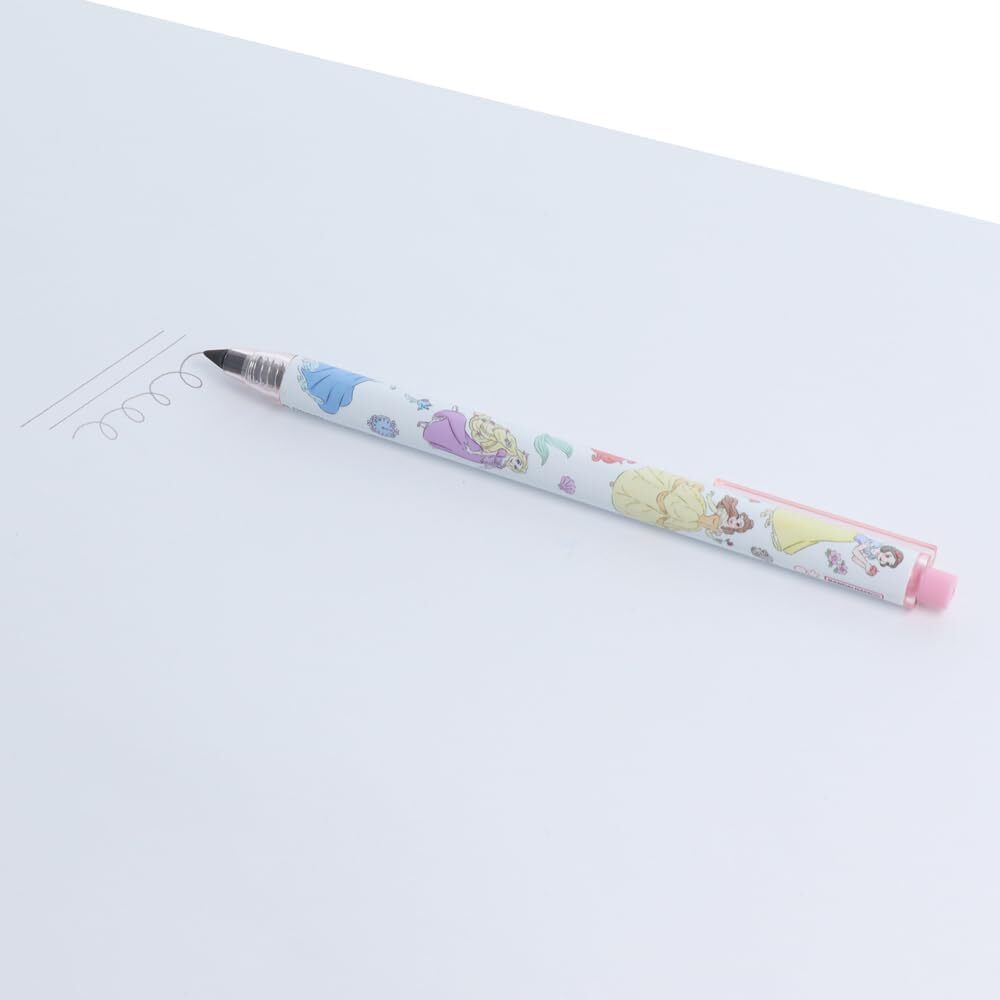 ディズニー　メタシル ライトノック　（ディズニープリンセス）　金属製 鉛筆　ノック式　メタルペンシル　アリエル　ベル　ラプンツェル_画像4