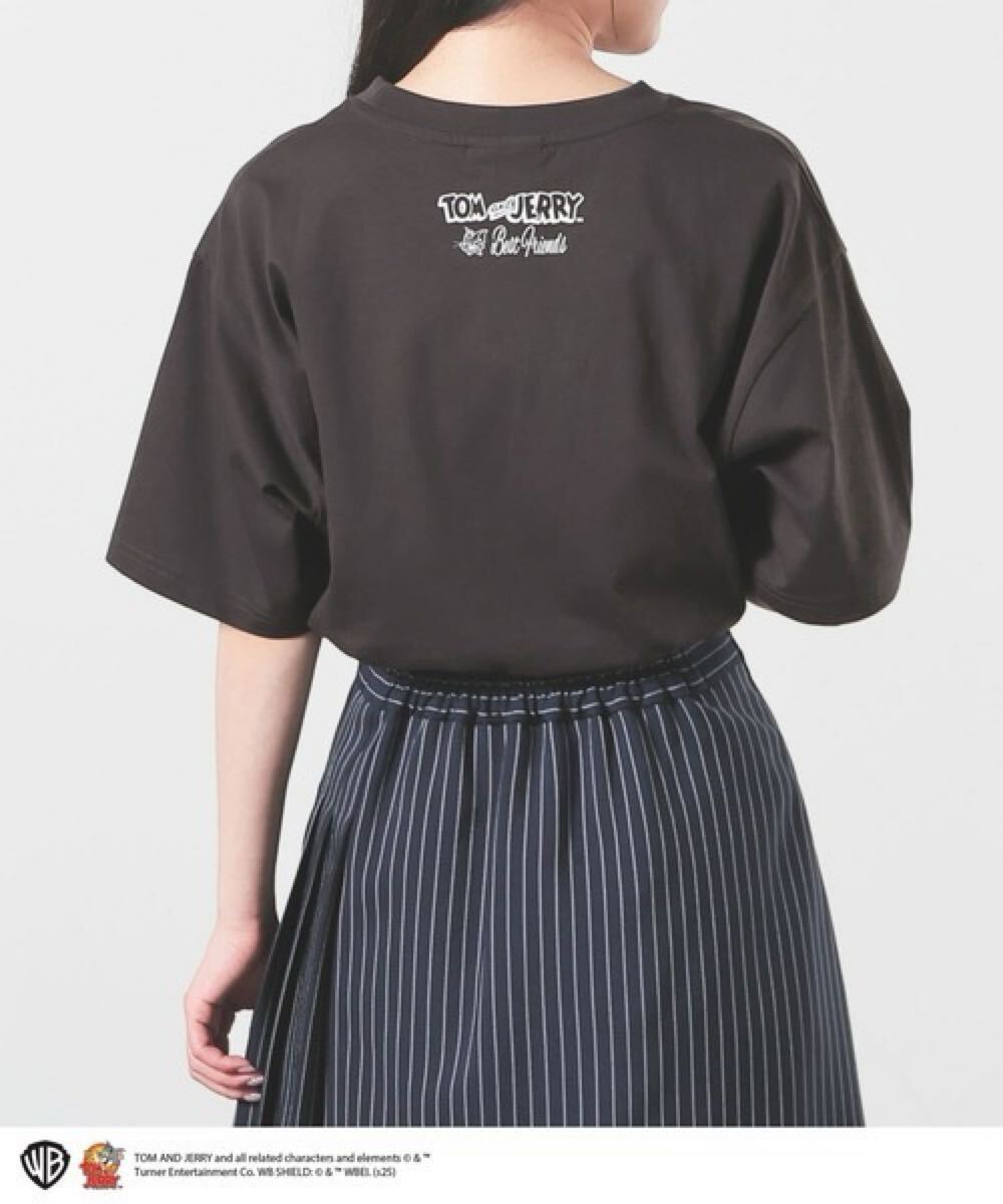 COLZA コルザ　トムとジェリー　刺繍付き ゆる T　（スミクロ　エンジェル タフィー）　Tシャツ　Mサイズ　トム＆ジェリー_画像3