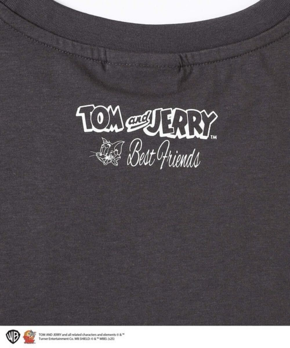 COLZA コルザ　トムとジェリー　刺繍付き ゆる T　（スミクロ　エンジェル タフィー）　Tシャツ　Mサイズ　トム＆ジェリー_画像7