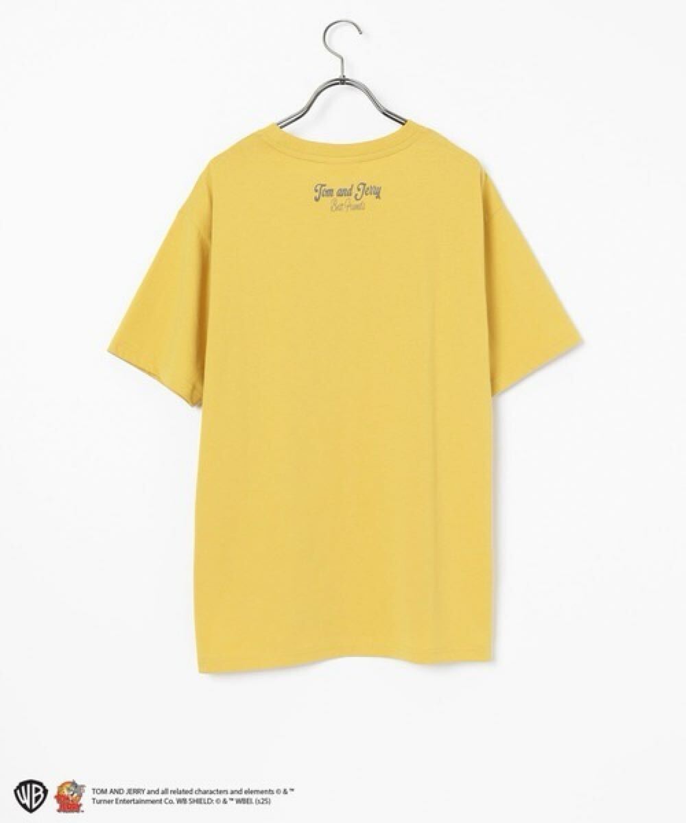 COLZA コルザ　トムとジェリー　ゆる T　（マスタード）　Tシャツ　Sサイズ　トム＆ジェリー＆タフィー_画像5