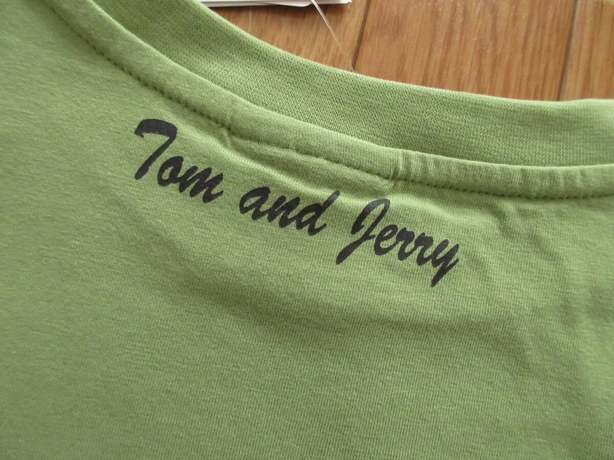 COLZA コルザ　トムとジェリー　刺繍付き Tシャツ　（ミント　ジェリー）　Mサイズ　ユニセックス　男女兼用　トム＆ジェリー_画像10