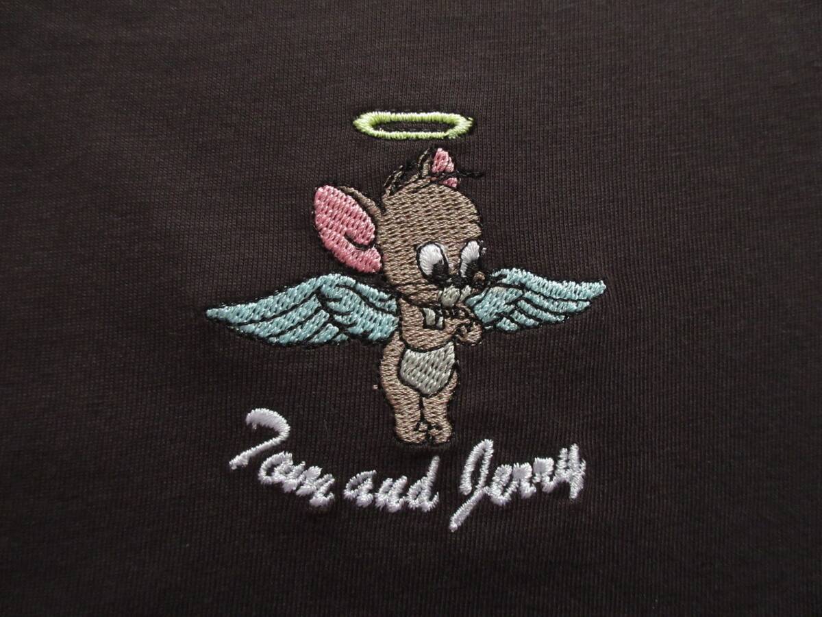 COLZA コルザ　トムとジェリー　刺繍付き ゆる T　（スミクロ　エンジェル タフィー）　Tシャツ　Mサイズ　トム＆ジェリー_画像9
