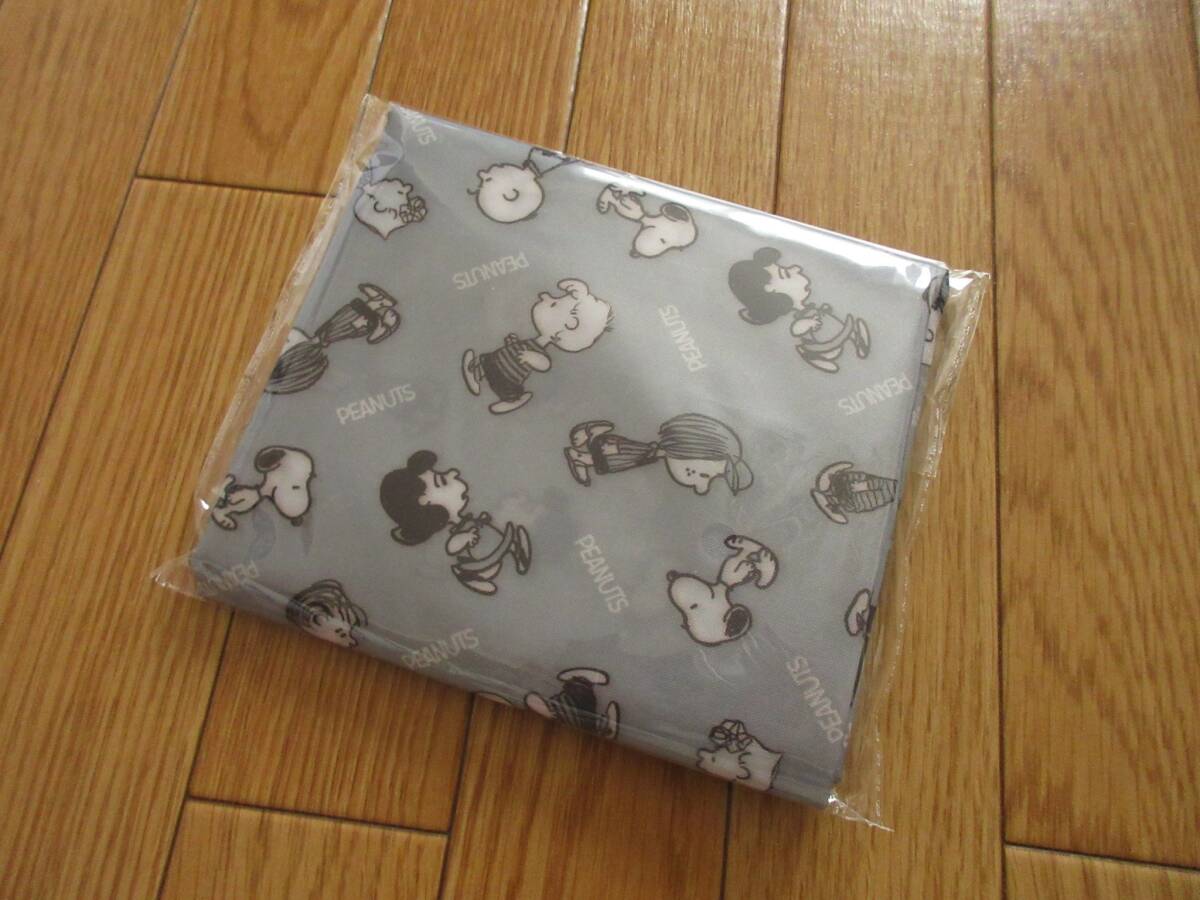  Snoopy складной эко-сумка ( серый ) покупка сумка покупки сумка Snoopy &f линзы 