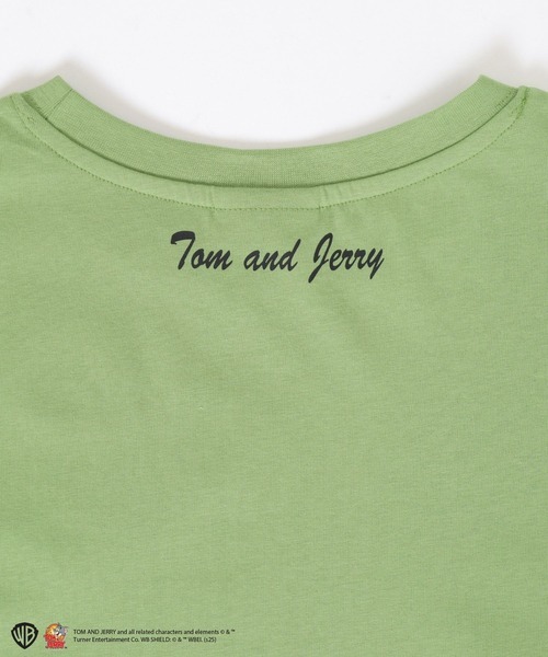 COLZA コルザ　トムとジェリー　刺繍付き Tシャツ　（ミント　ジェリー）　Mサイズ　ユニセックス　男女兼用　トム＆ジェリー_画像7