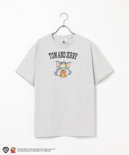 COLZA コルザ　トムとジェリー　Tシャツ　（オートミール）　Mサイズ　ユニセックス　男女兼用　トム＆ジェリー_画像4