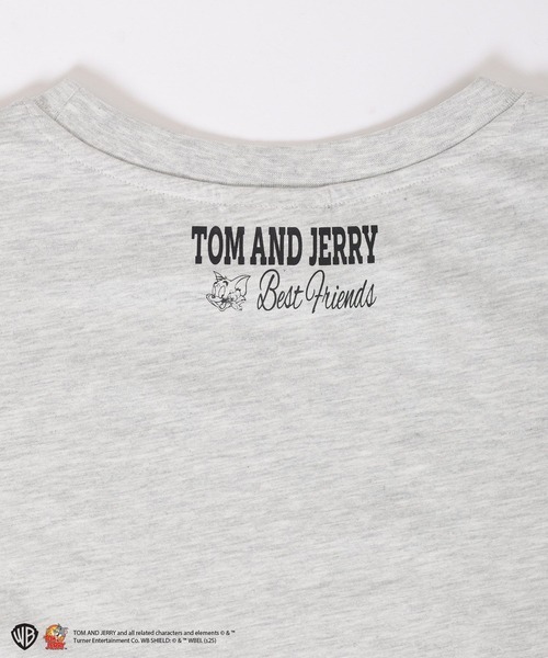 COLZA コルザ　トムとジェリー　Tシャツ　（オートミール）　Mサイズ　ユニセックス　男女兼用　トム＆ジェリー_画像7