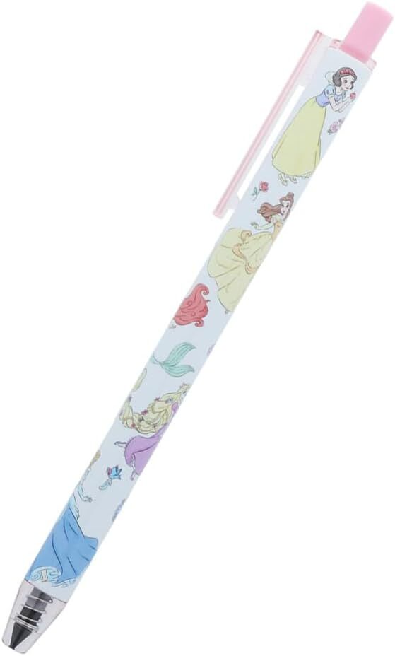 ディズニー　メタシル ライトノック　（ディズニープリンセス）　金属製 鉛筆　ノック式　メタルペンシル　アリエル　ベル　ラプンツェル_画像3