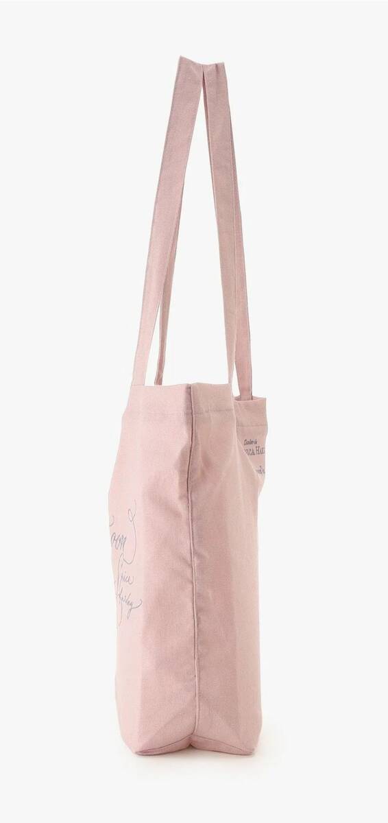 Afternoon Tea アフタヌーンティー　リネン 刺繍 トートバッグ　（ピンク）　ヴェロニカ・ハリム　バッグ_画像3