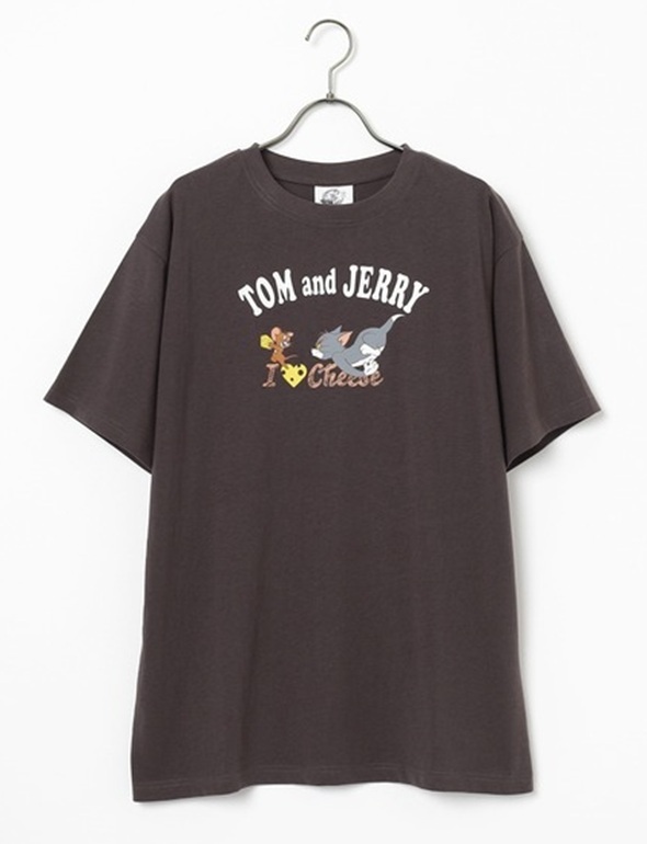 COLZA コルザ　トムとジェリー　ゆるT　（スミクロ　アイラブチーズ）　Tシャツ　Sサイズ　トム＆ジェリー_画像1