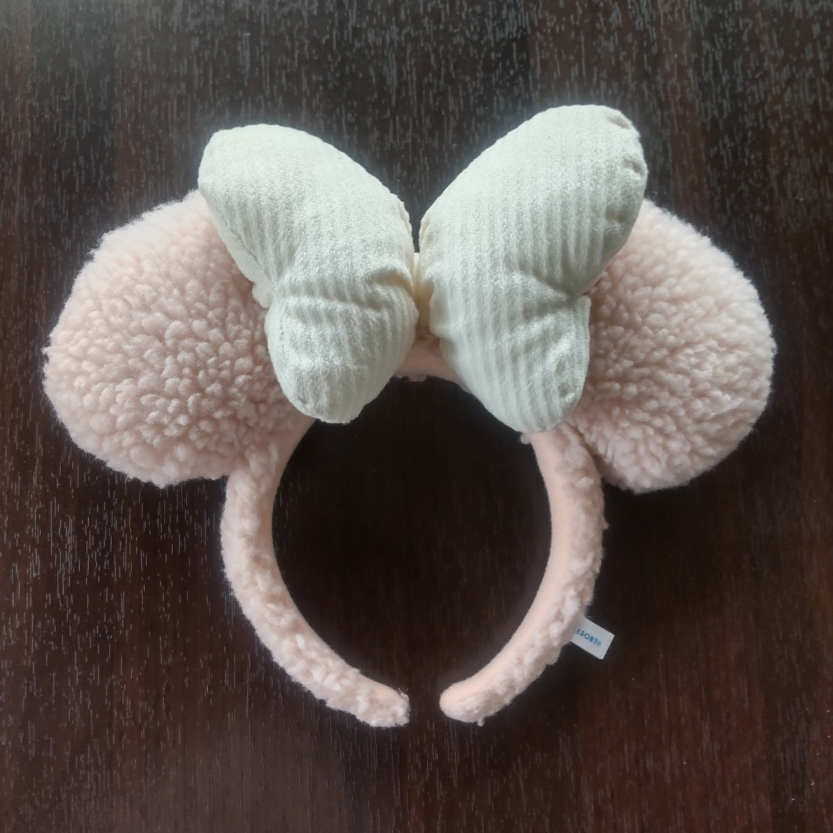 ミニーもこもこカチューシャ_画像1