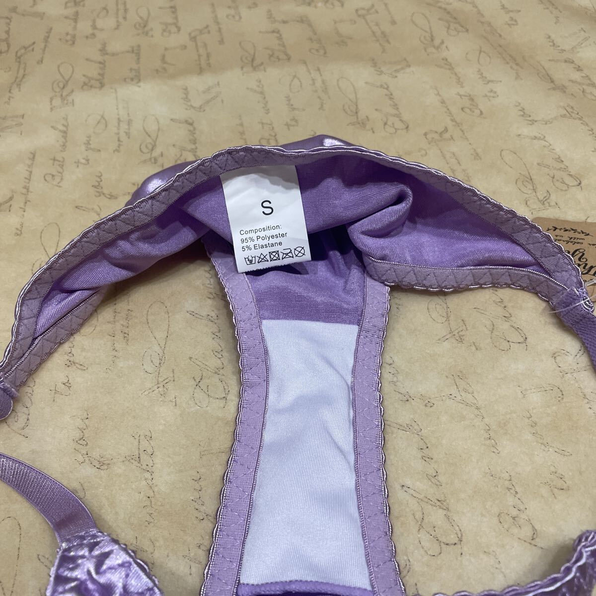 新品　未使用品☆S〜Mサイズ ☆ パープル☆ツルツル生地　レディースショーツ　エメフィール　Ravijour riendasuelta 等　_画像3