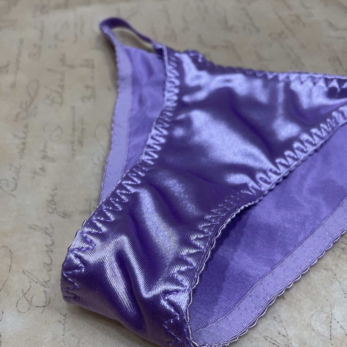 新品　未使用品☆S〜Mサイズ ☆ パープル☆ツルツル生地　レディースショーツ　エメフィール　Ravijour riendasuelta 等　_画像4